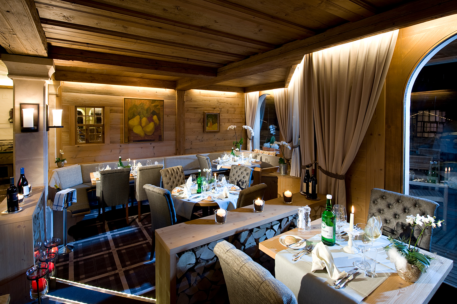RESTAURANT BELLE ÉPOQUE AU Golfhotel Les Hauts de Gstaad & spa